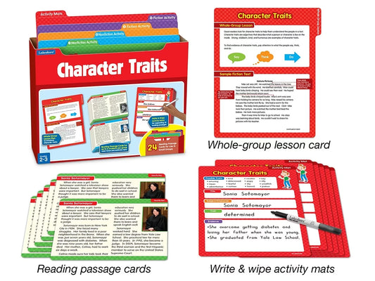 Character Traits Finding Evidence Kit - Gr. 2-3 - US 3890
