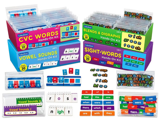 Hands-On Reading Skills Teaching Kits - Complete Set - US 4352