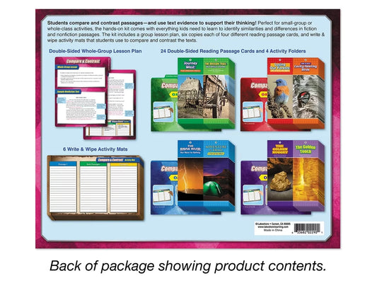 Compare & Contrast Finding Evidence Kit - Gr. 4-5 - US 1824