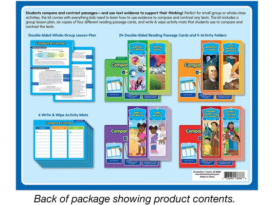 Compare & Contrast Finding Evidence Kit - Gr. 2-3 - US 6470