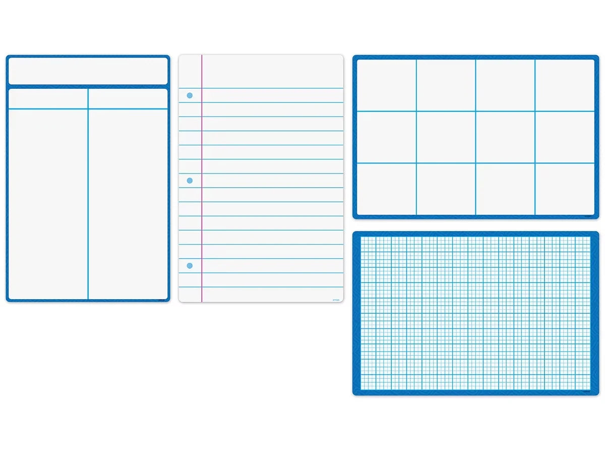 Write & Wipe Note Sheets Learning Set - US 7788