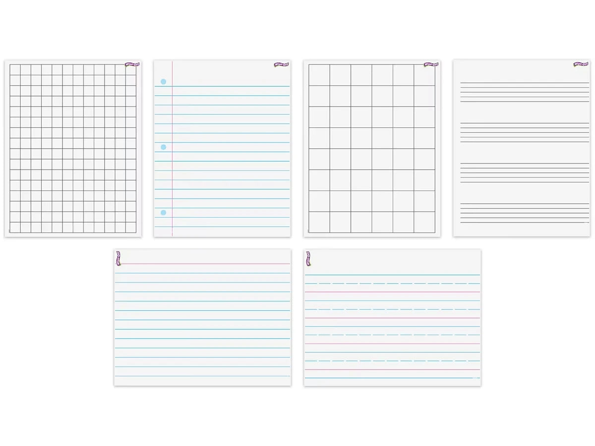 Giant Write & Wipe Pages - Variety Pack - US 2355