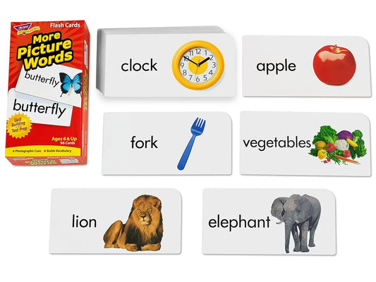 Picture-Words Flash Cards - US 4526
