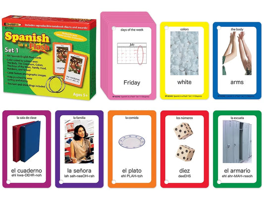 Spanish in a Flash - US 9764