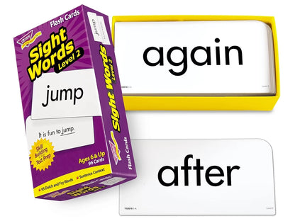 Sight-Words Level 2 Flash Cards- 95 Cards - US 4624