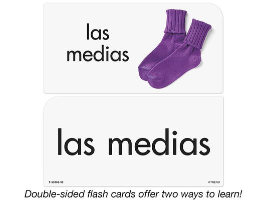 Palabras e imágenes (Spanish Picture-Words) Flash Cards - US 4580