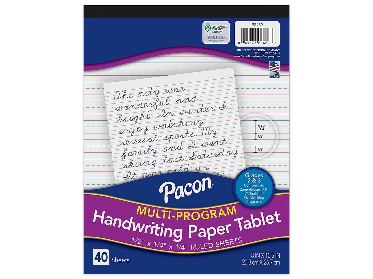 Handwriting Tablet - Gr. 2-3 - US 2992