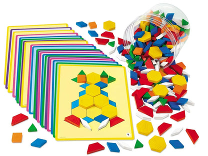 Pattern Blocks Design Cards - US 3647