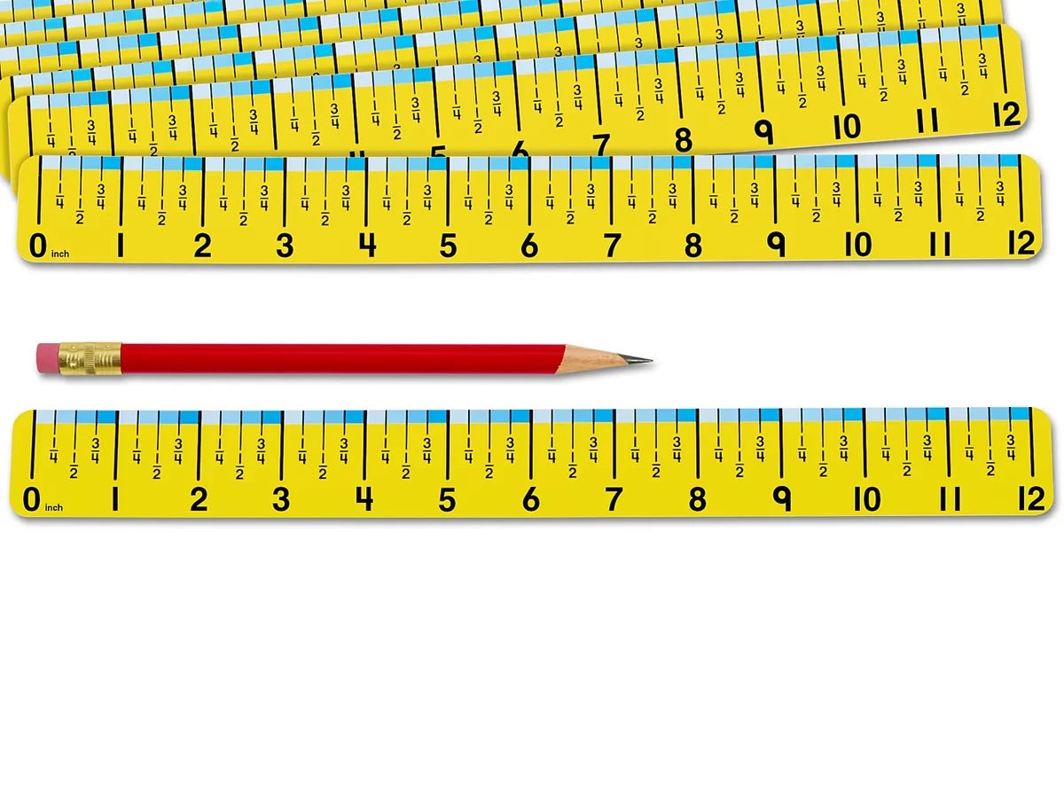 Easy-Read Rulers - Set of 30 - US 8376