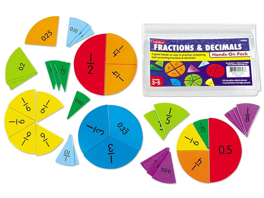 Fractions & Decimals Hands-On Student Pack - US 3498