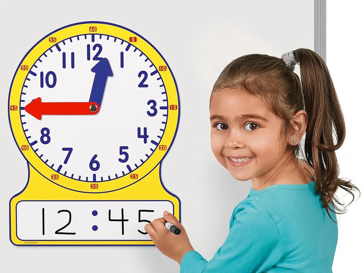 Lakeshore Magnetic Teaching Clock - US 1417