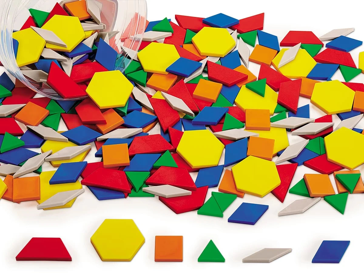 Plastic Pattern Blocks - US 8857