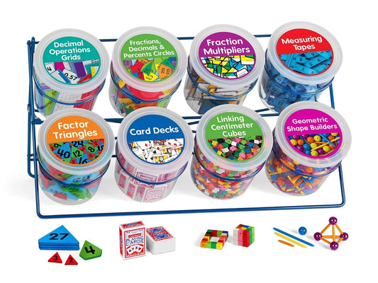 Upper Grades Math Manipulative Library - US 9699