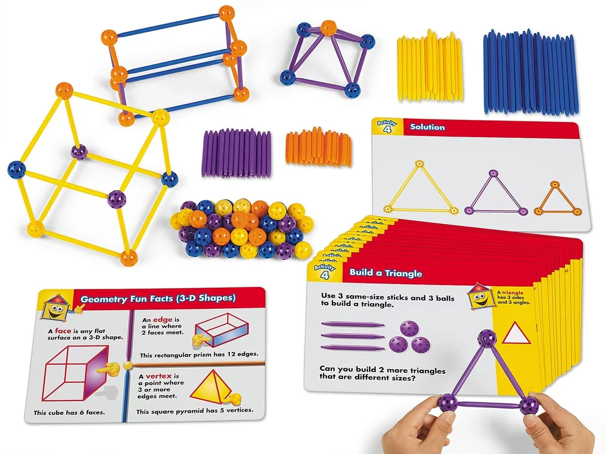 Build & Learn Geometric Shapes Kit - US 2715