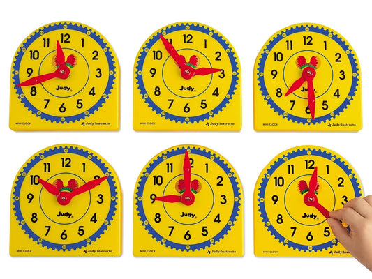 Student Gear Clocks - Set of 6 - US 7045