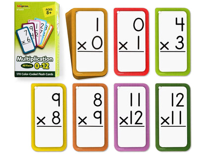 Multiplication All Facts 0-12 Flash Cards - US 2274