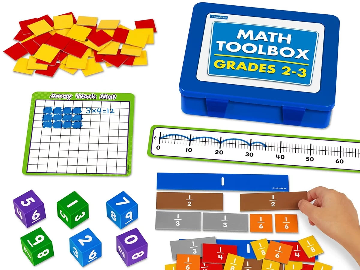 Math Manipulative Toolbox - Gr. 2-3 - US 3227