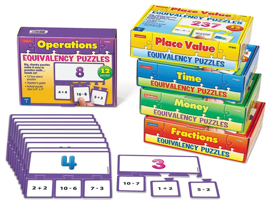 Math Equivalency Puzzles - Complete Set - US 6918