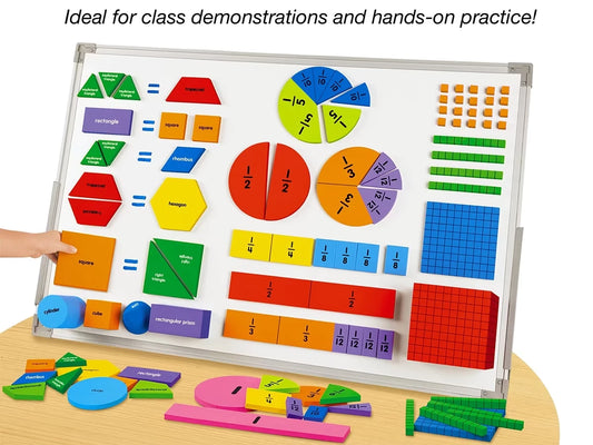 Giant Magnetic Teaching Manipulatives - Complete Set - US 1663