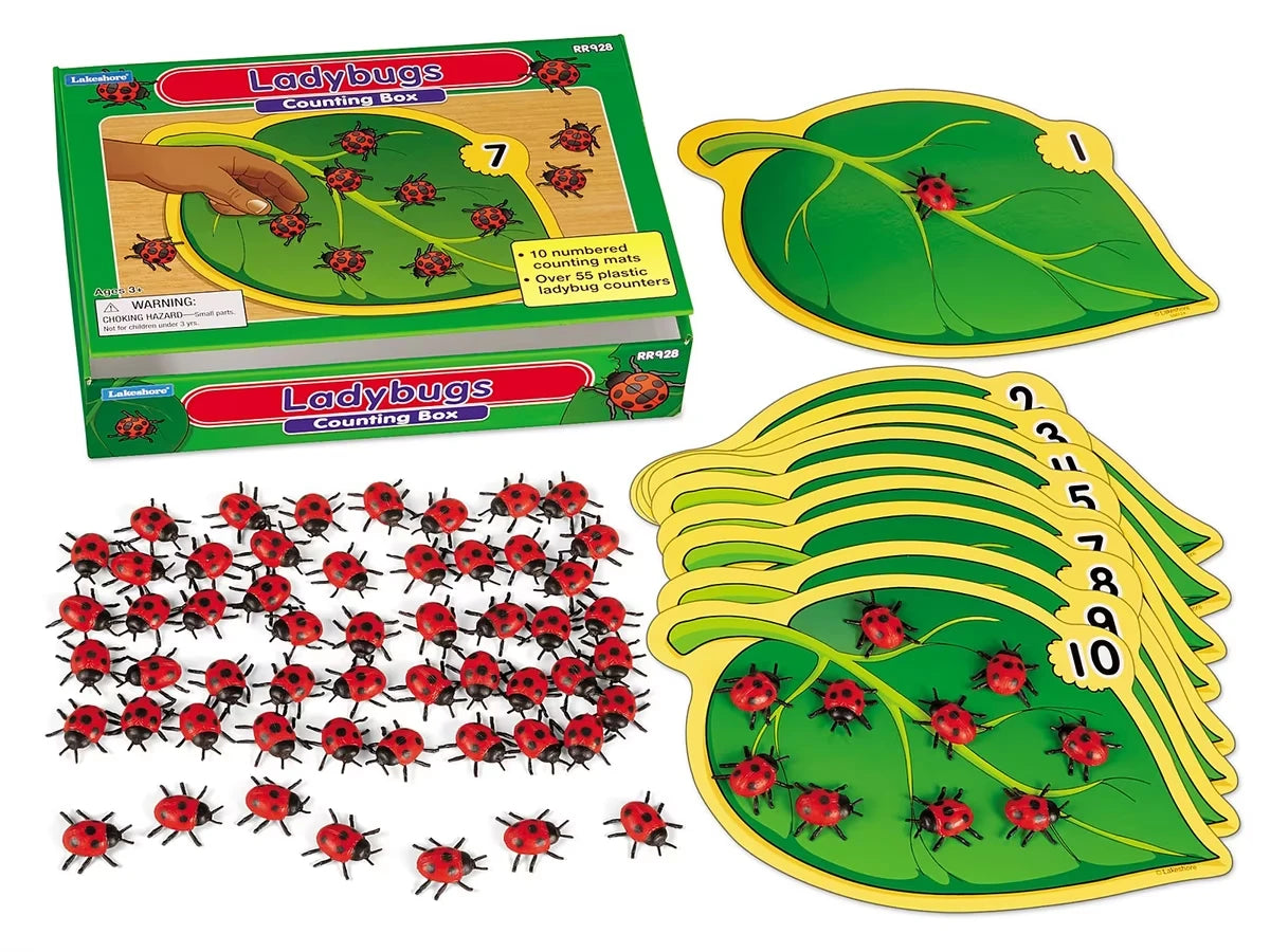 Ladybugs Counting Box - US 5404