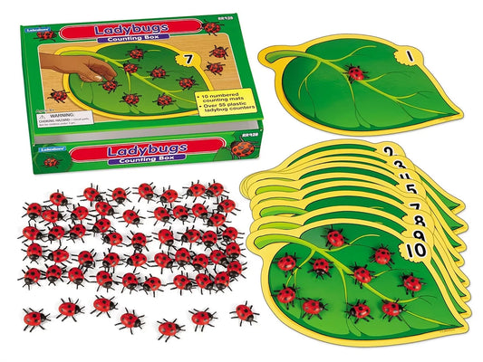 Ladybugs Counting Box - US 5404