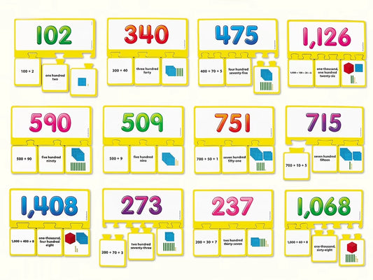 Place Value Equivalency Puzzles - US 4251