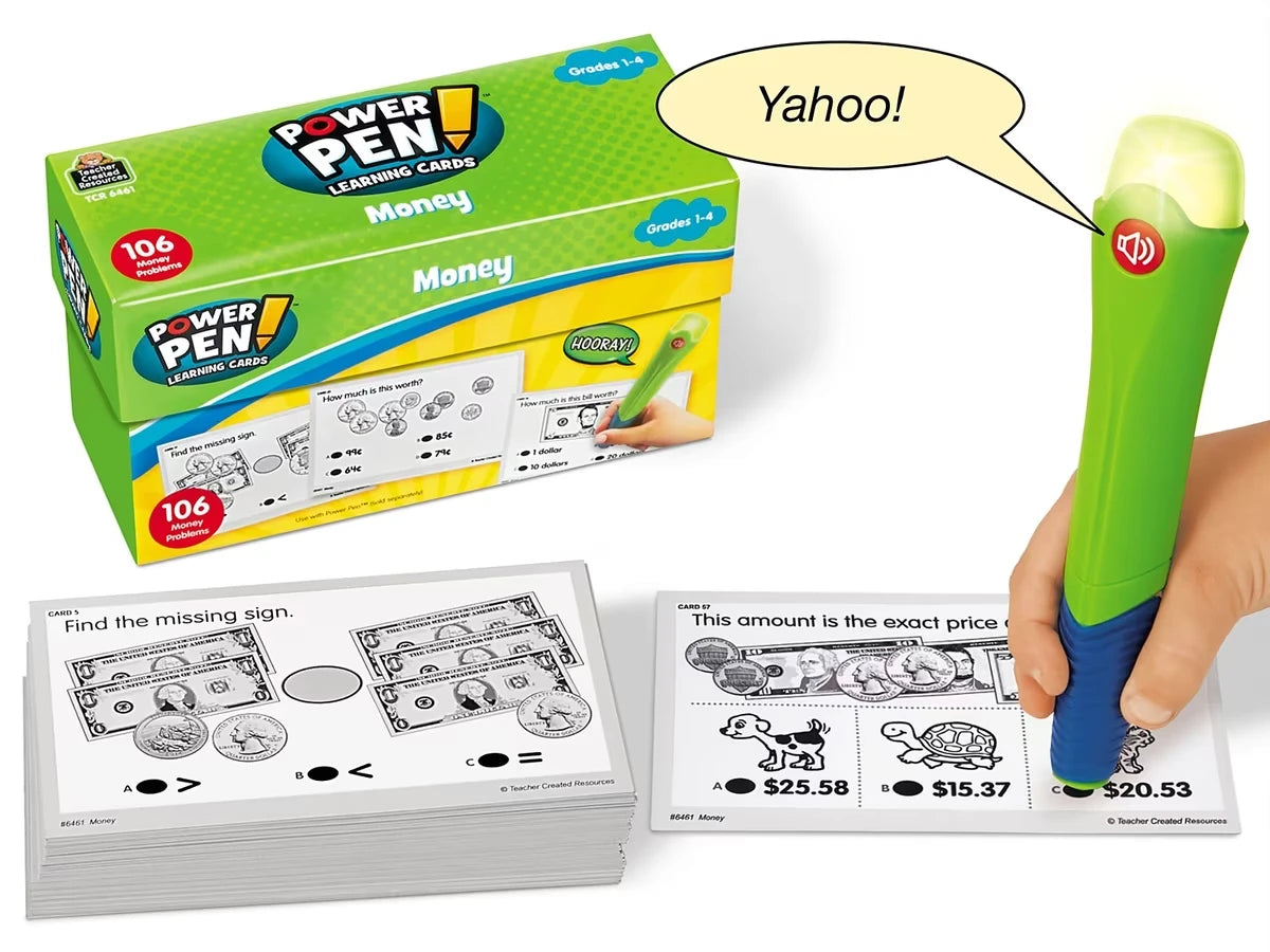 Money Power Pen!® Quiz Cards - US 4168