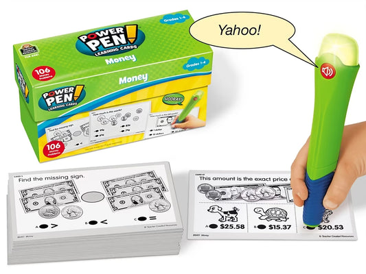 Money Power Pen!® Quiz Cards - US 4168