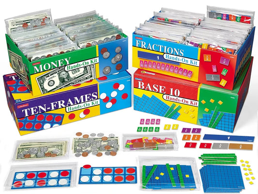 Hands-On Math Teaching Kits - K-Gr. 3 - Complete Set - US 6224