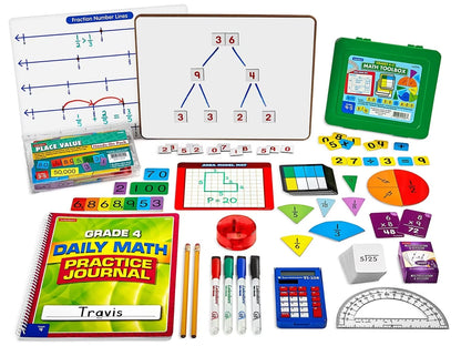 Individual Hands-On Math Kit – Gr. 4 - US 5940
