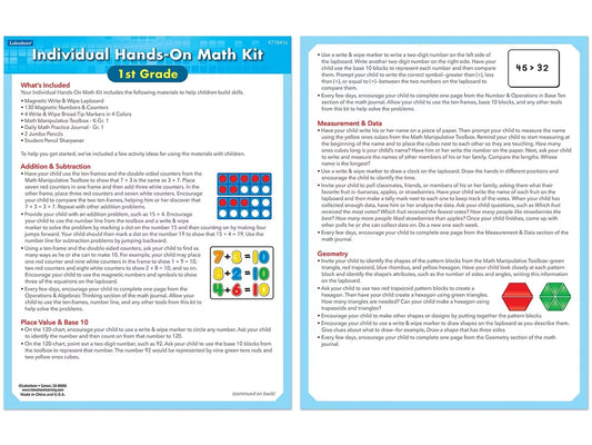 Individual Hands-On Math Kit – Gr. 1 - US 6938