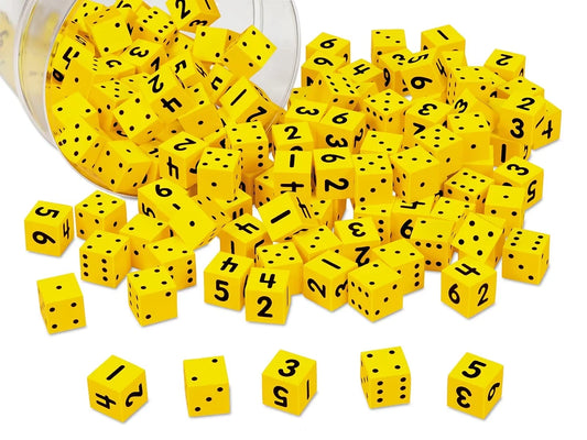 Foam Number Dice - US 4351