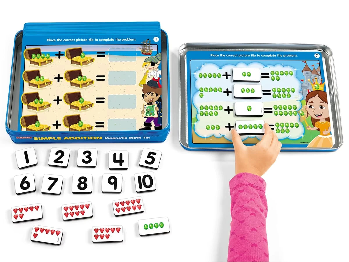 Simple Addition Magnetic Activity Tin - US 5453