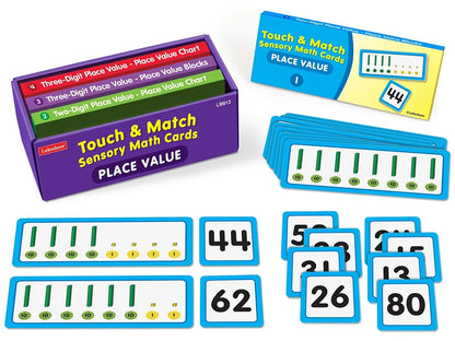 Touch & Match Sensory Place Value Cards - US 6629