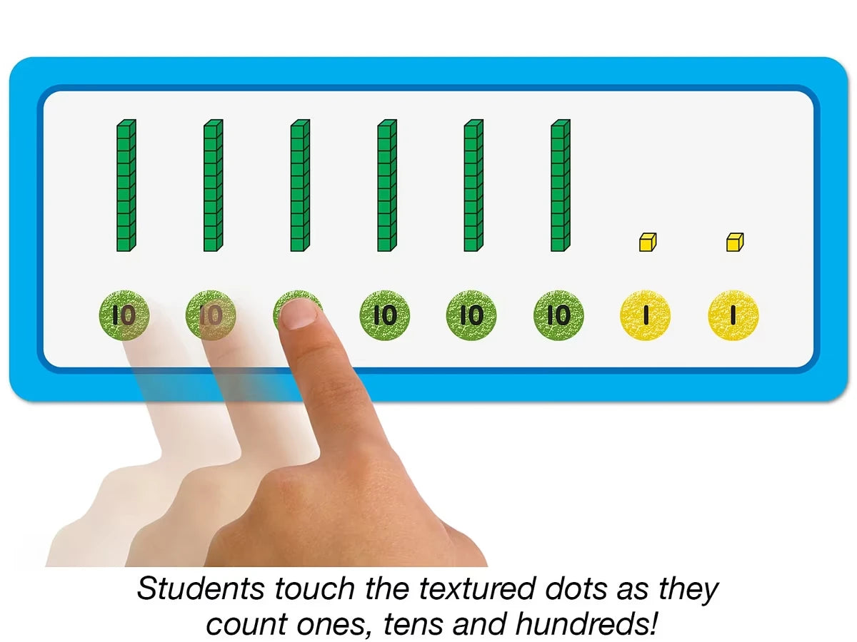 Touch & Match Sensory Place Value Cards - US 6629