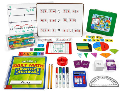 Individual Hands-On Math Kit – Gr. 5 - US 1394