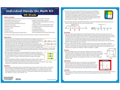 Individual Hands-On Math Kit – Gr. 5 - US 1394