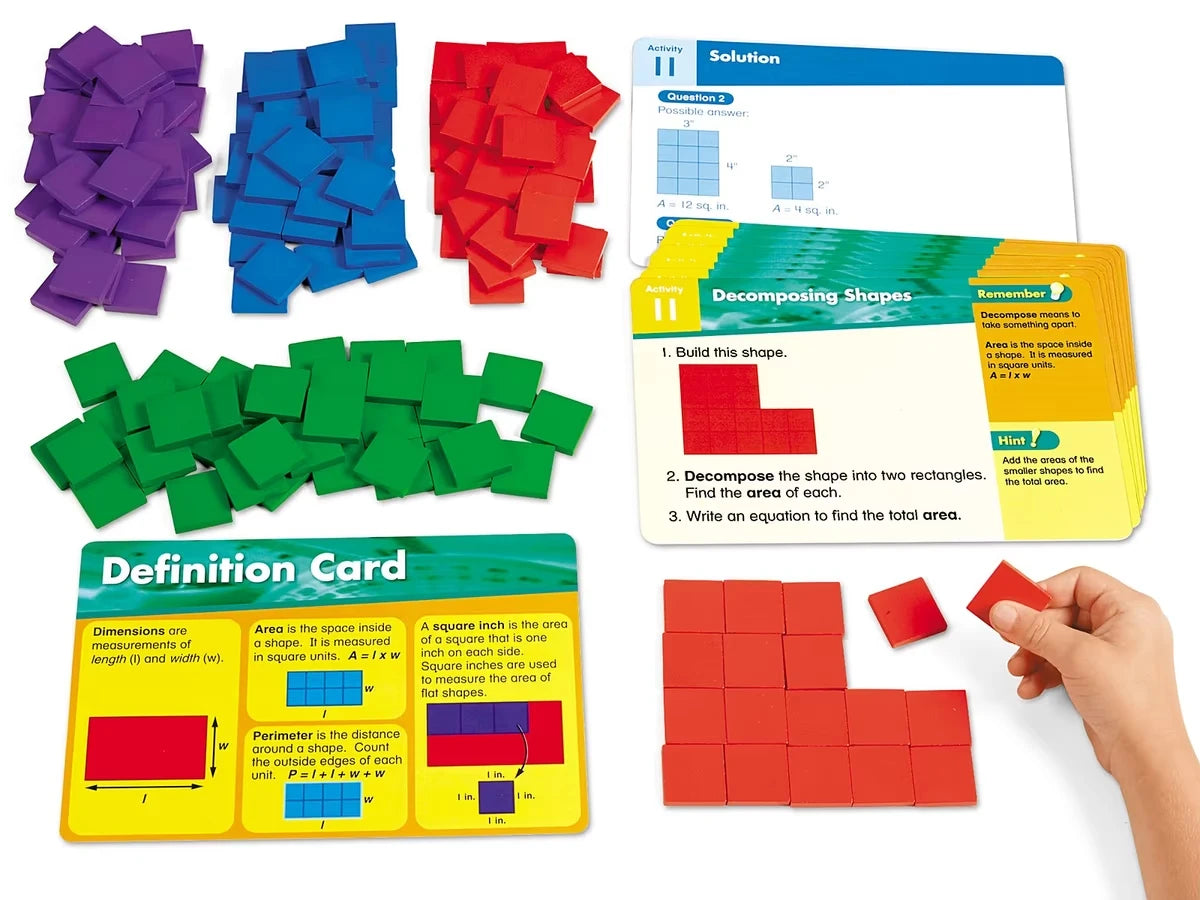 Build & Learn Area & Perimeter Kit - US 2596