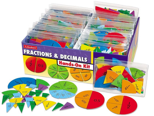 Fractions & Decimals Hands-On Teaching Kit - US 8373