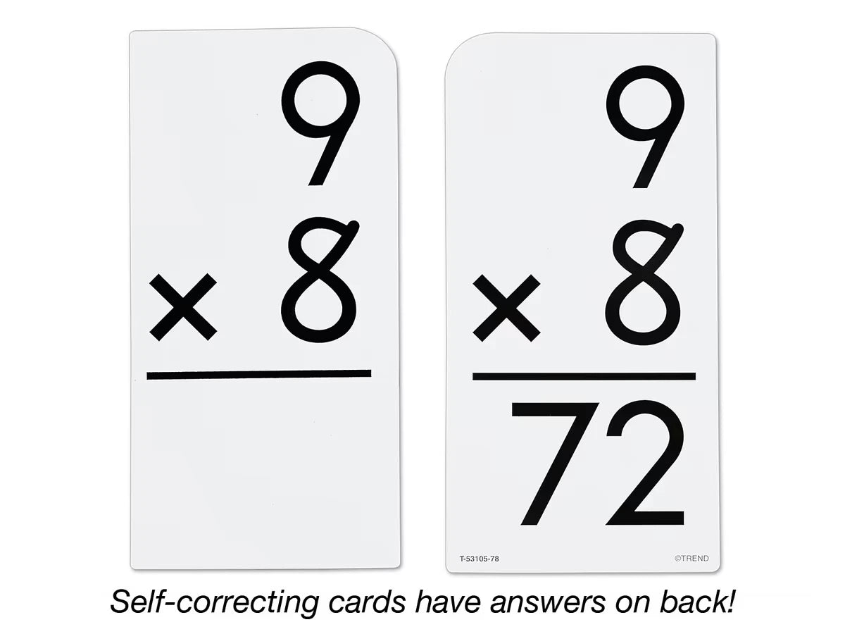 Multiplication 0-12 Flash Cards- 91 Cards - US 5279