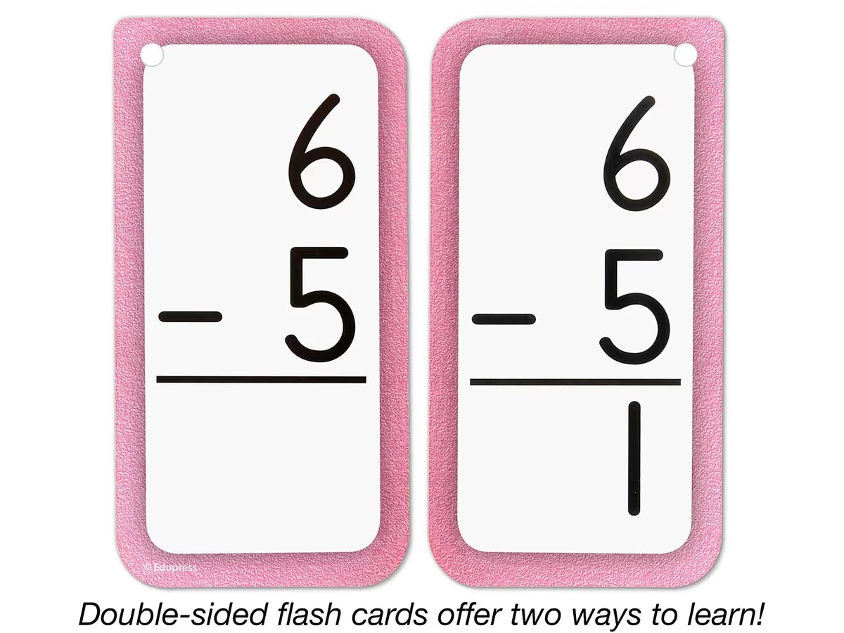 Subtraction All Facts 0-12 Flash Cards - US 2703