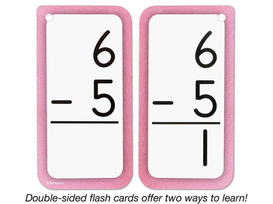 Subtraction All Facts 0-12 Flash Cards - US 2703
