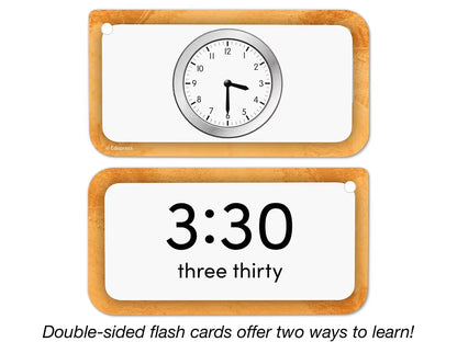 Telling Time Flash Cards - US 2662