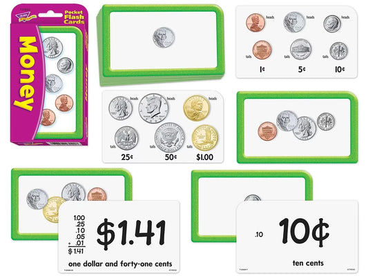 Money Pocket Flash Cards - US 5715