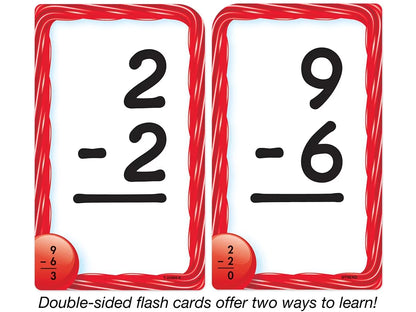 Subtraction 0-12 Pocket Flash Cards - US 4883
