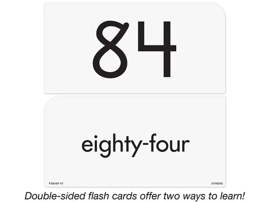 Numbers 0-100 Flash Cards - US 1420
