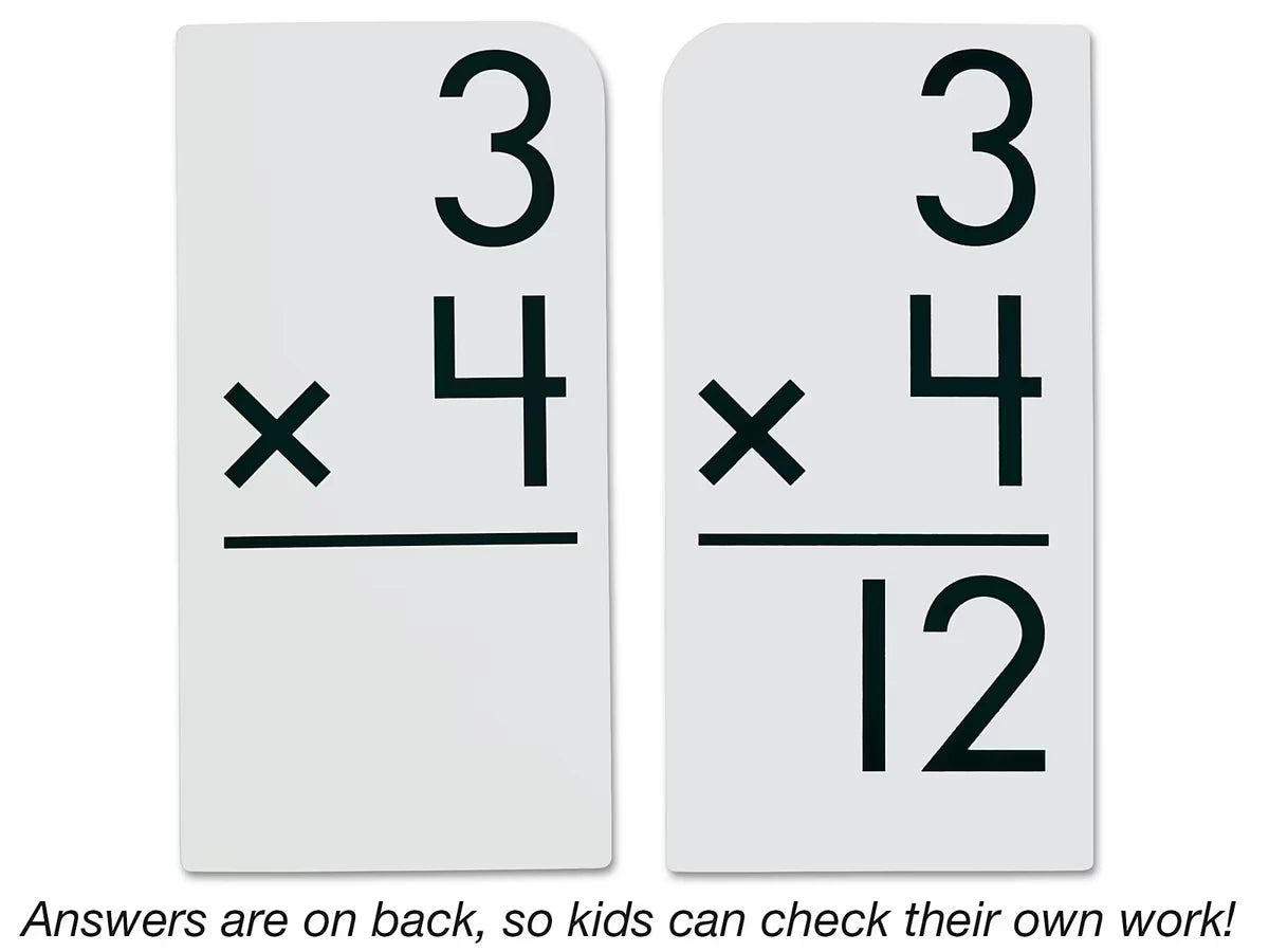 Multiplication All Facts 0-12 Flash Cards - US 7421