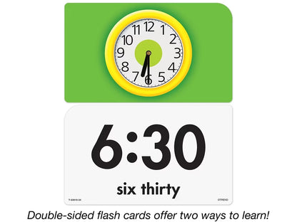Telling Time Pocket Flash Cards - US 2295