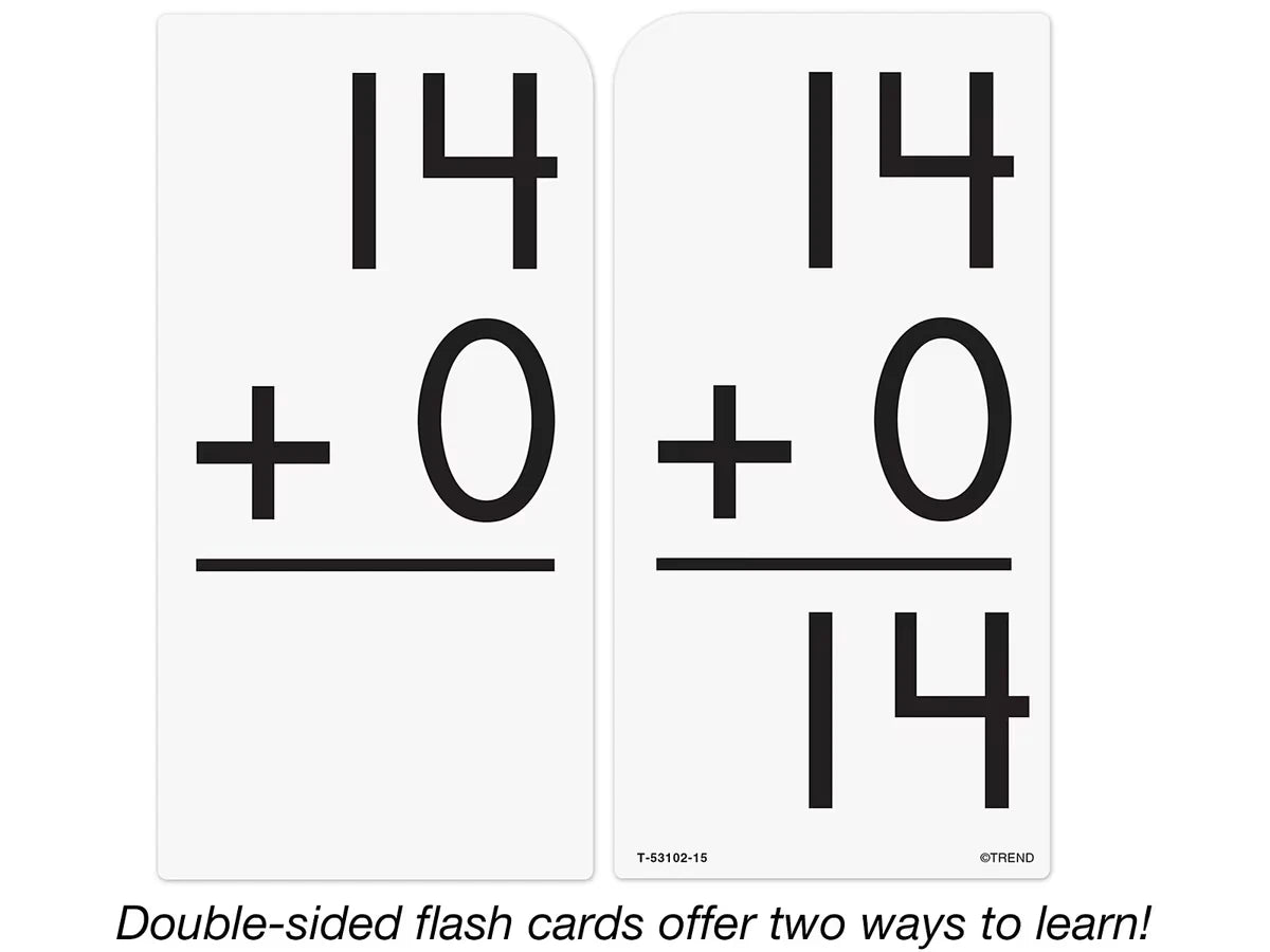 Addition 13-18 Flash Cards - US 3509