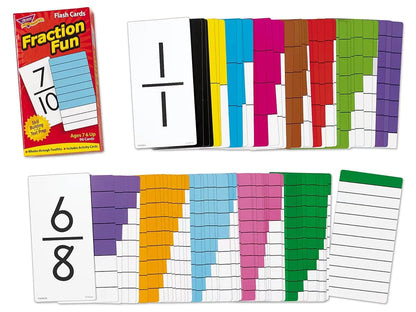 Fraction Fun Flash Cards- 96 Cards - US 3110
